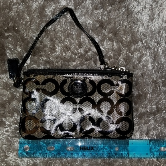 Coach Wristlet -Gently Used - Picture 4 of 5